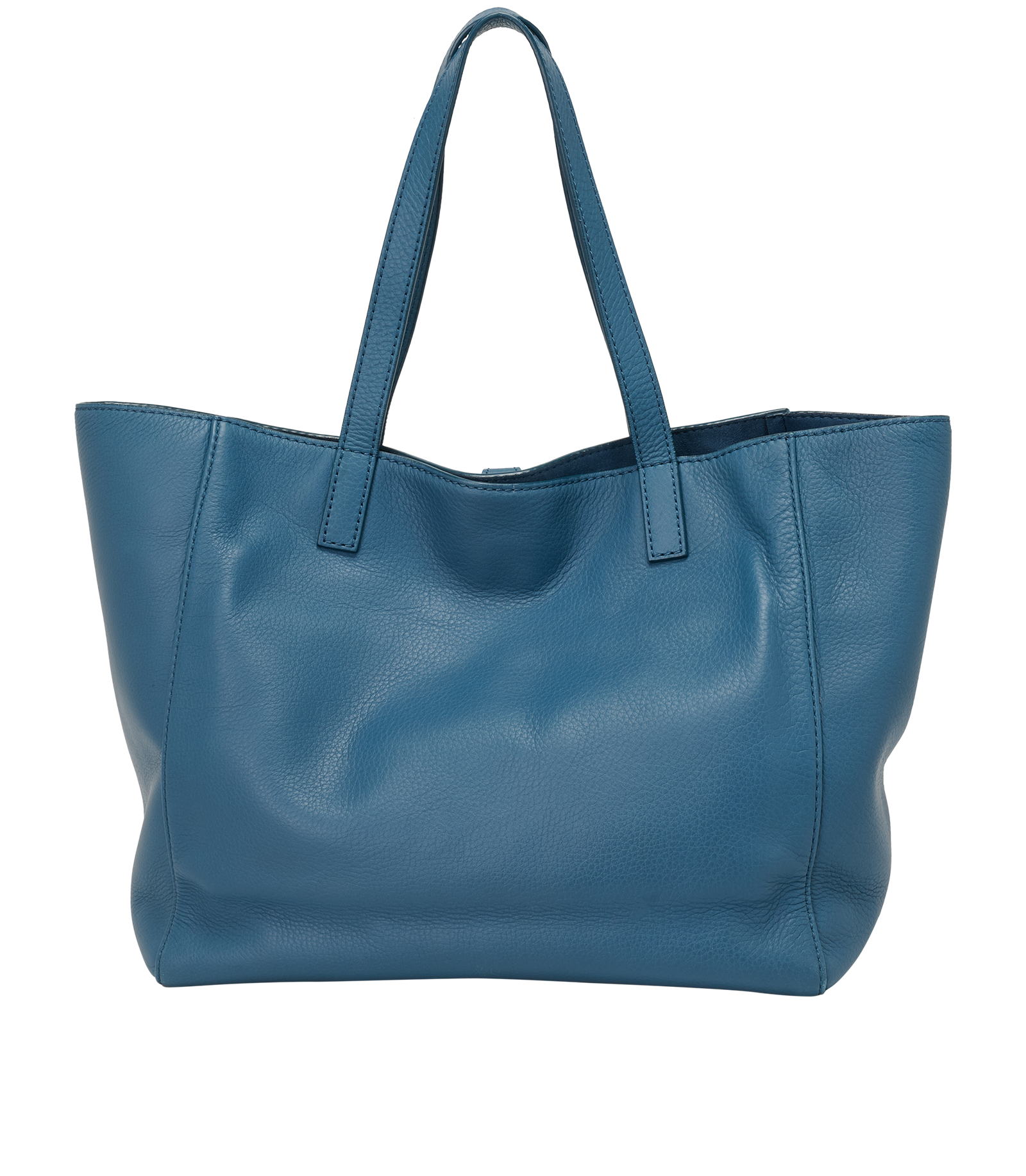 Tessie Studded Tote, &pound;295, Handbags, Blue, Leather, Back view